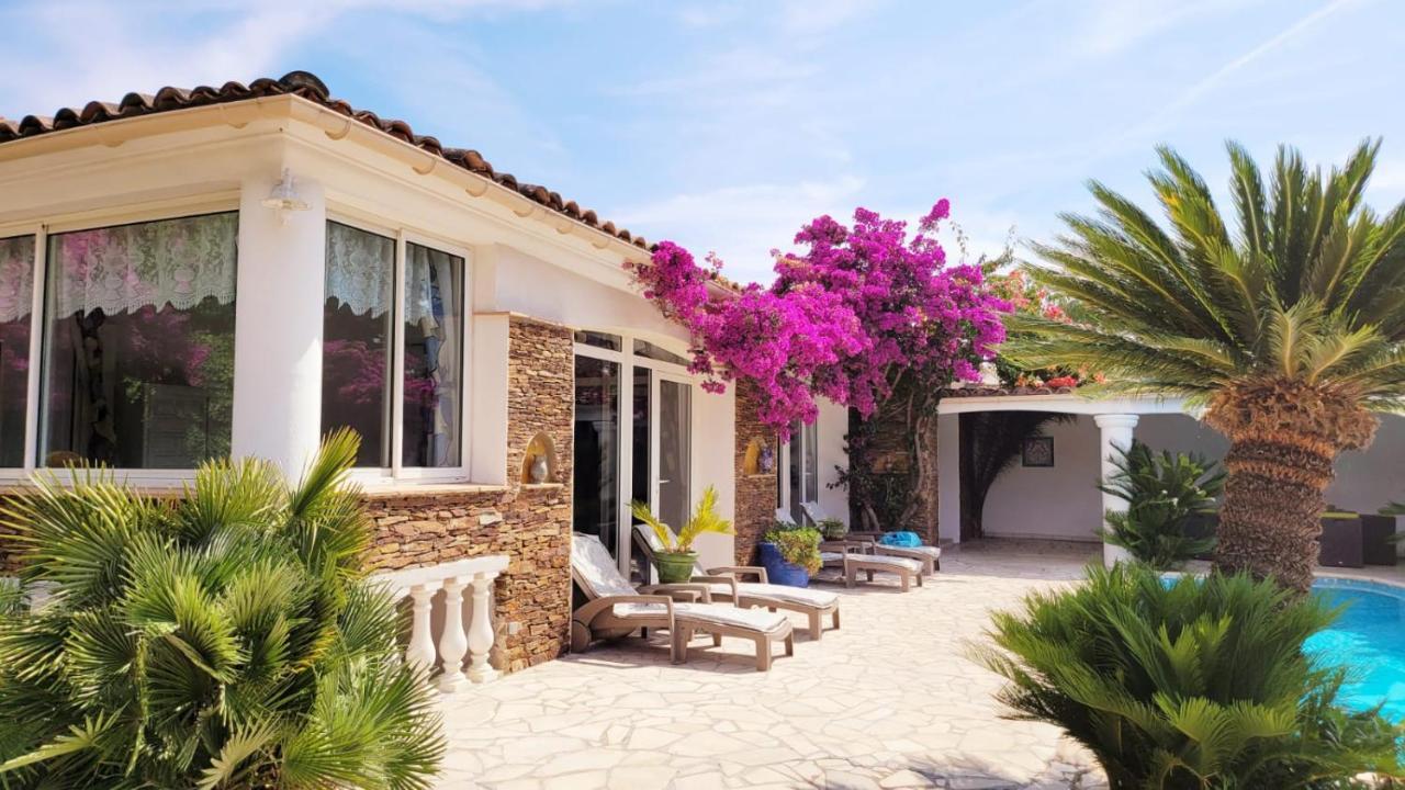 Villa Provencale A Sainte Maxime, Golf De Saint Tropez Extérieur photo