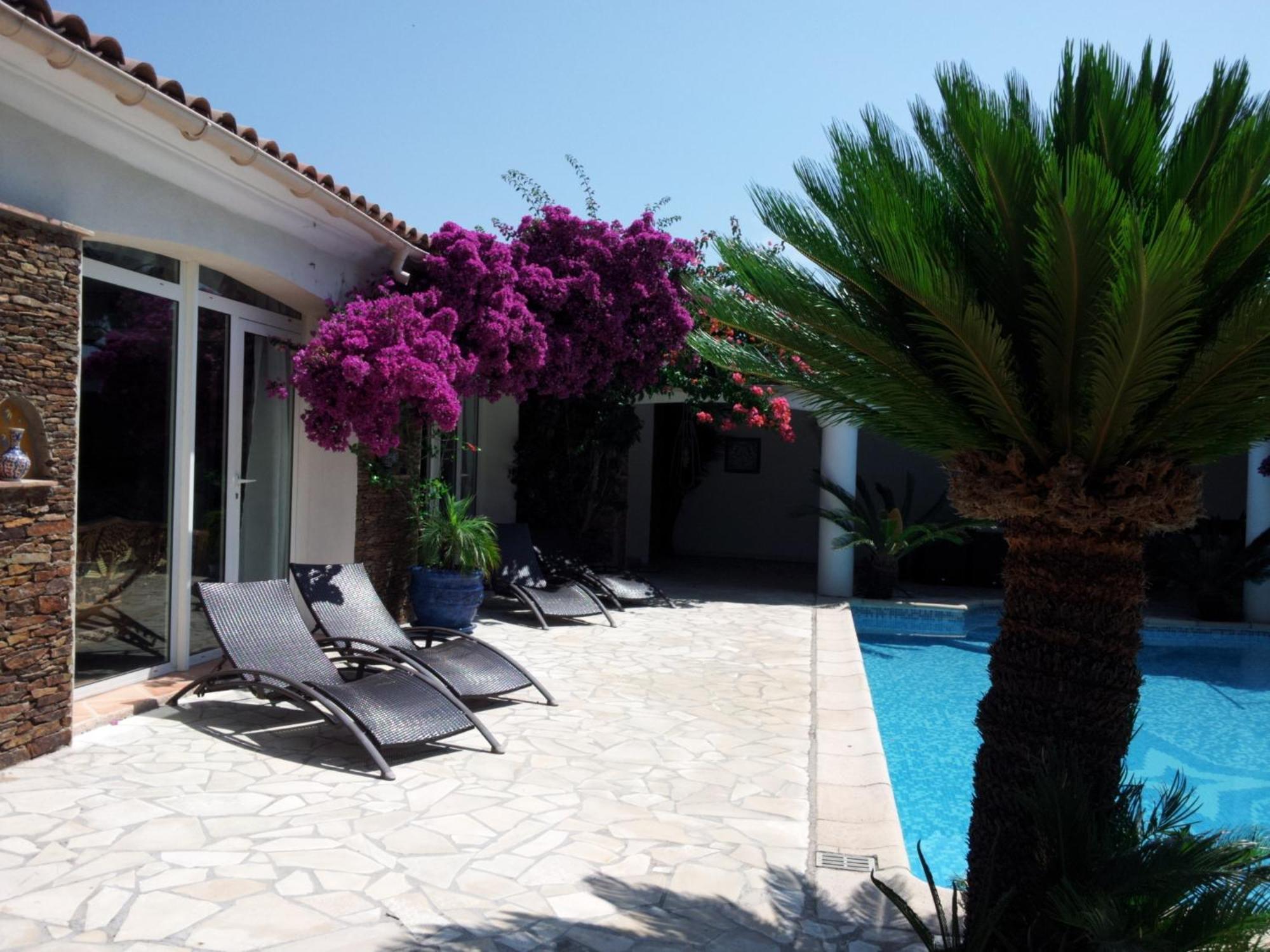 Villa Provencale A Sainte Maxime, Golf De Saint Tropez Extérieur photo